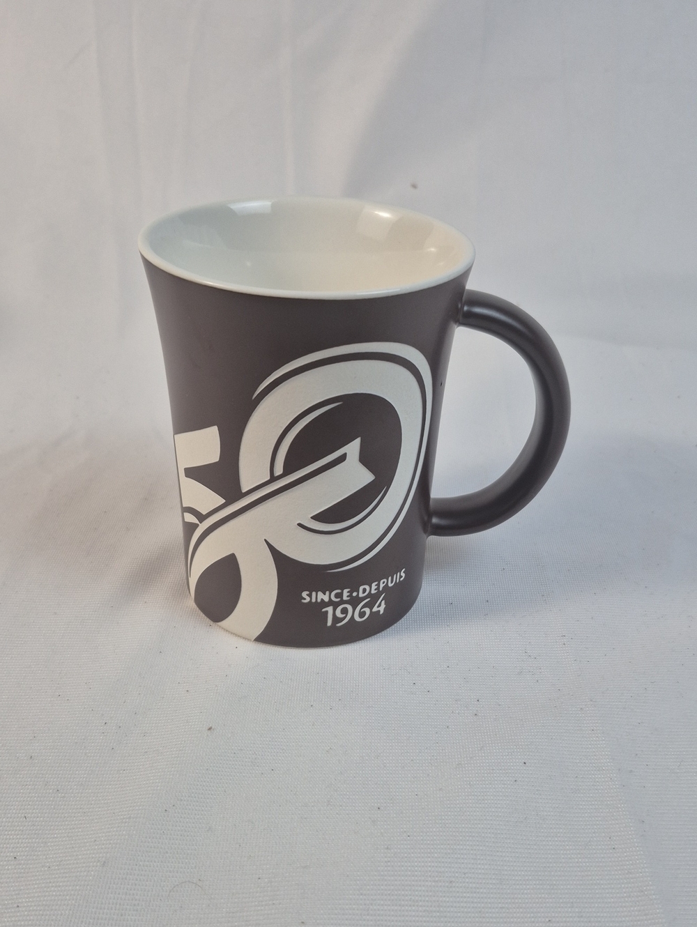 Tim Hortons 50th Anniversary Brown Coffee Mug - 2014 - Used - GUC